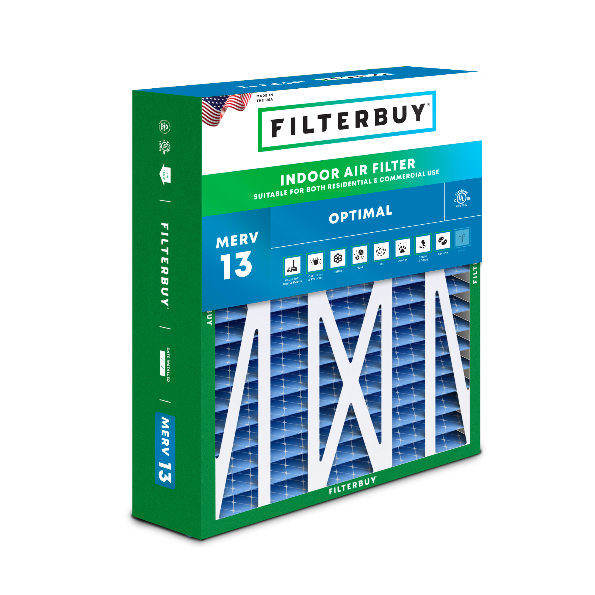 Carrier 20x23x5 MERV 13 Replacement Filter