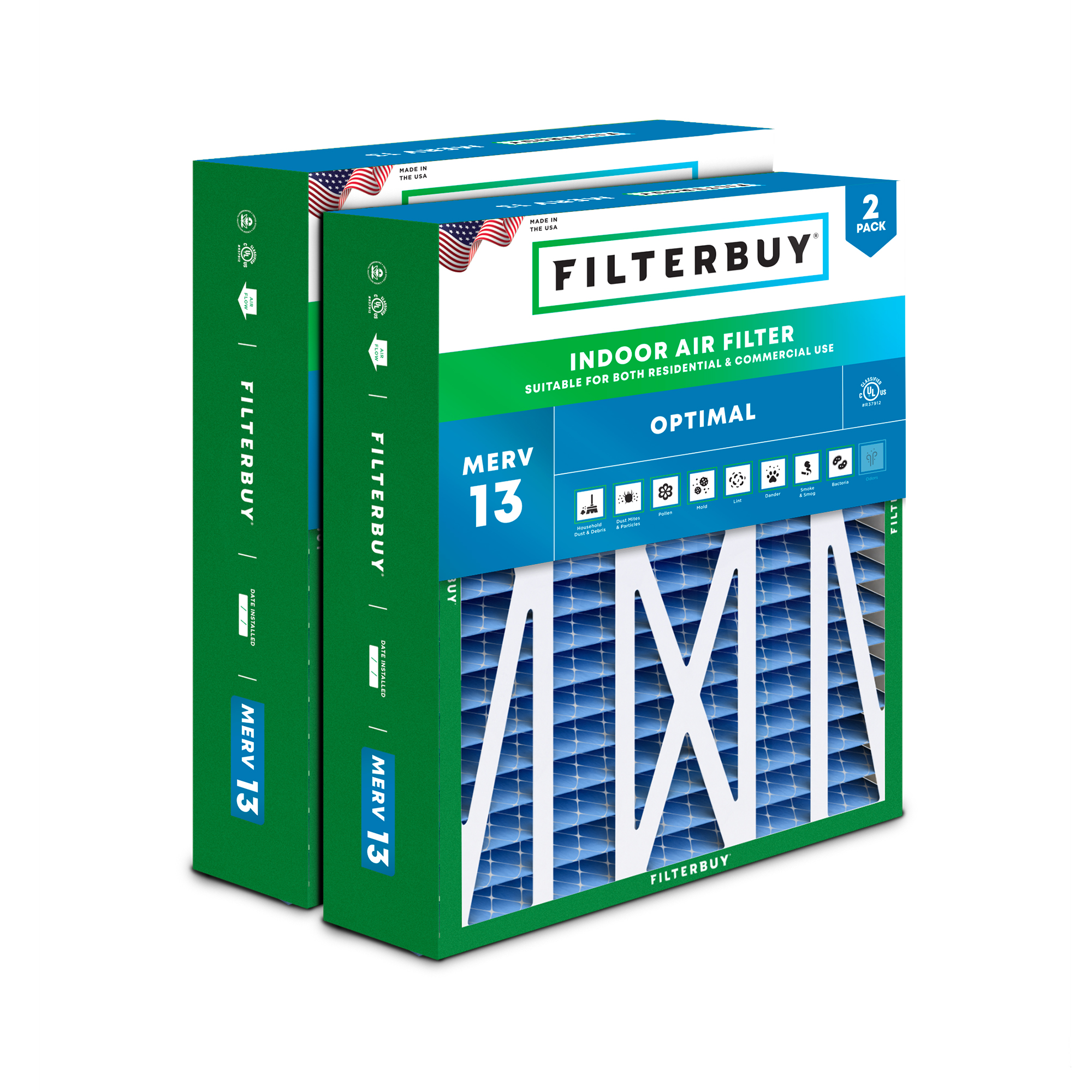 Carrier 20x23x5 MERV 13 Replacement Filter