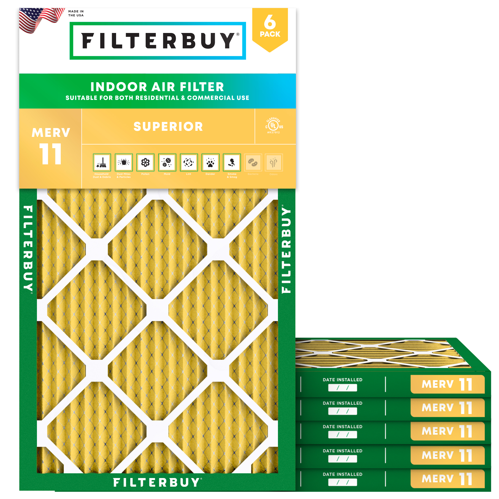 FilterBuy Pleated Air Filter - Thumbnail 3